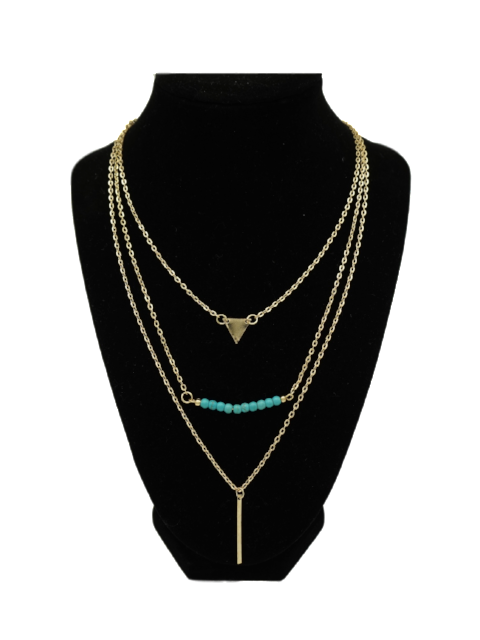 Azul Gold Layered Necklace