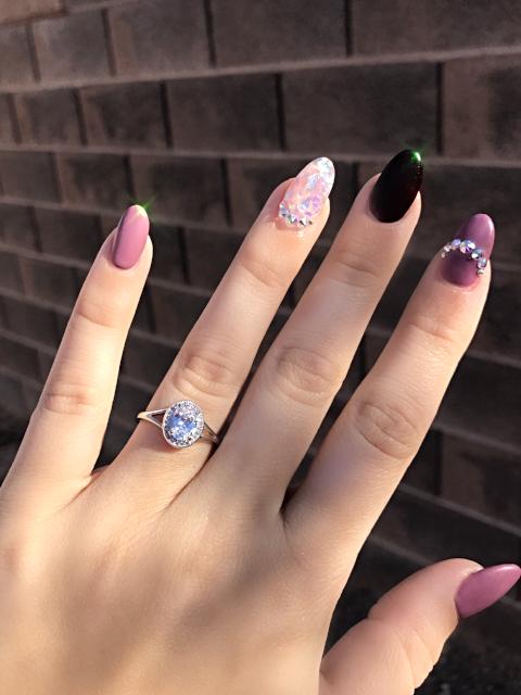 Gracie Halo Oval Diamond Ring